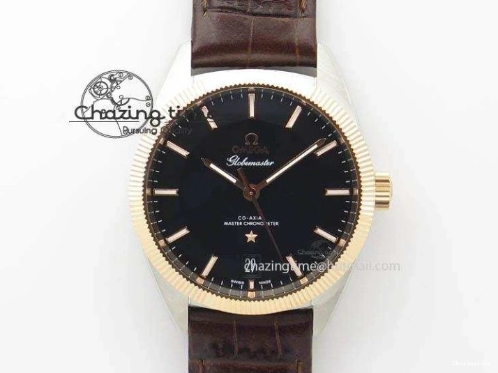 1223 Planet Ocean Master Chronometer Chrono SS OM 1:1 Best Edition Gray Dial On SS Bracelet A Reliable 8180